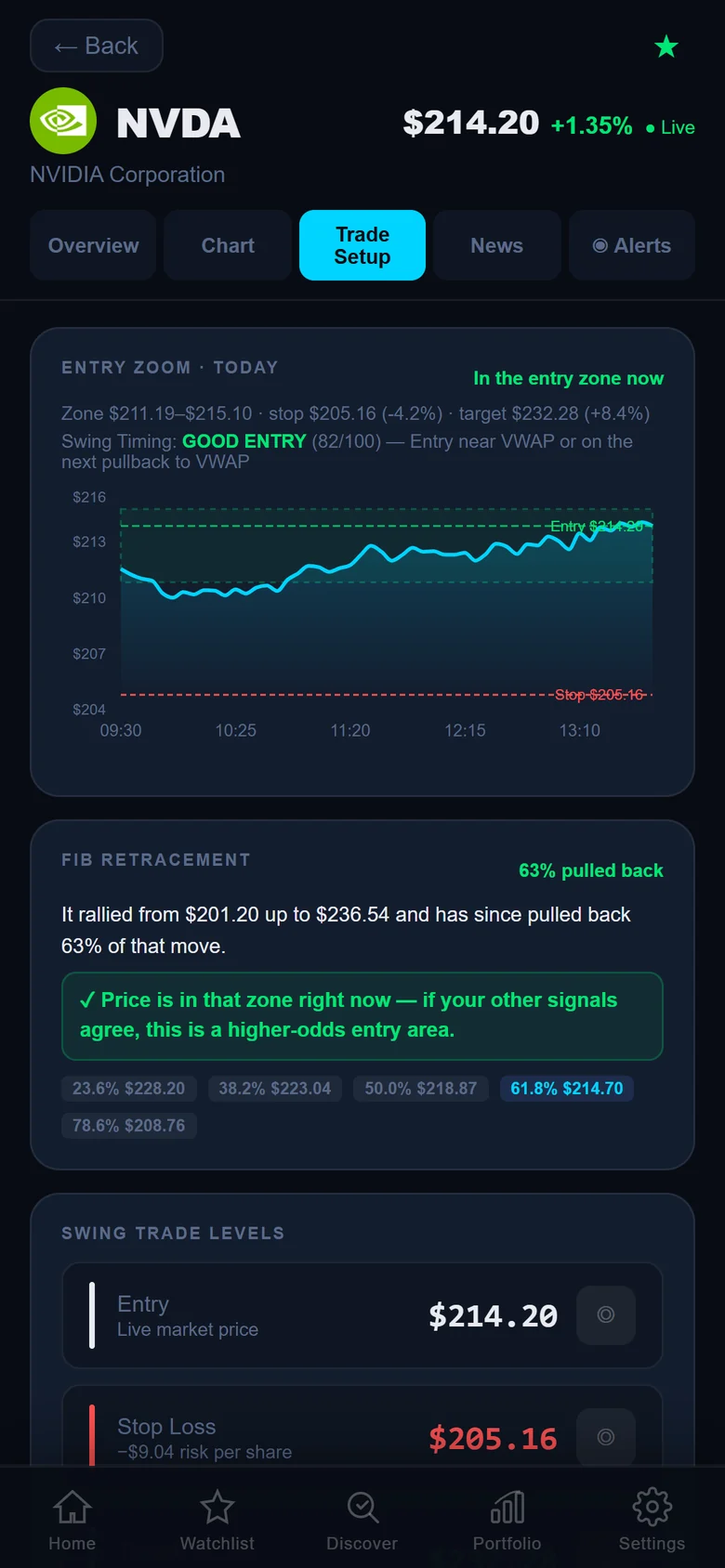 App screenshot
