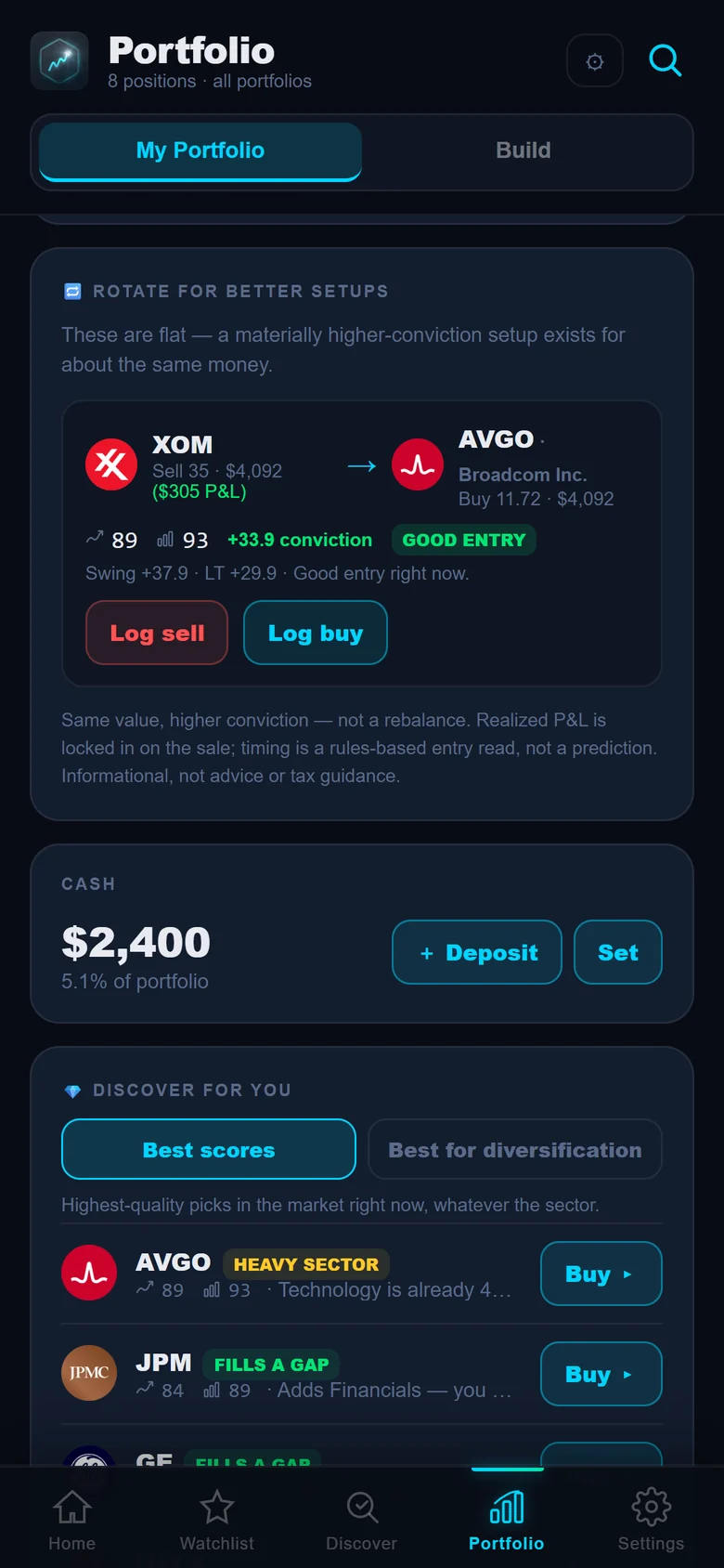 App screenshot